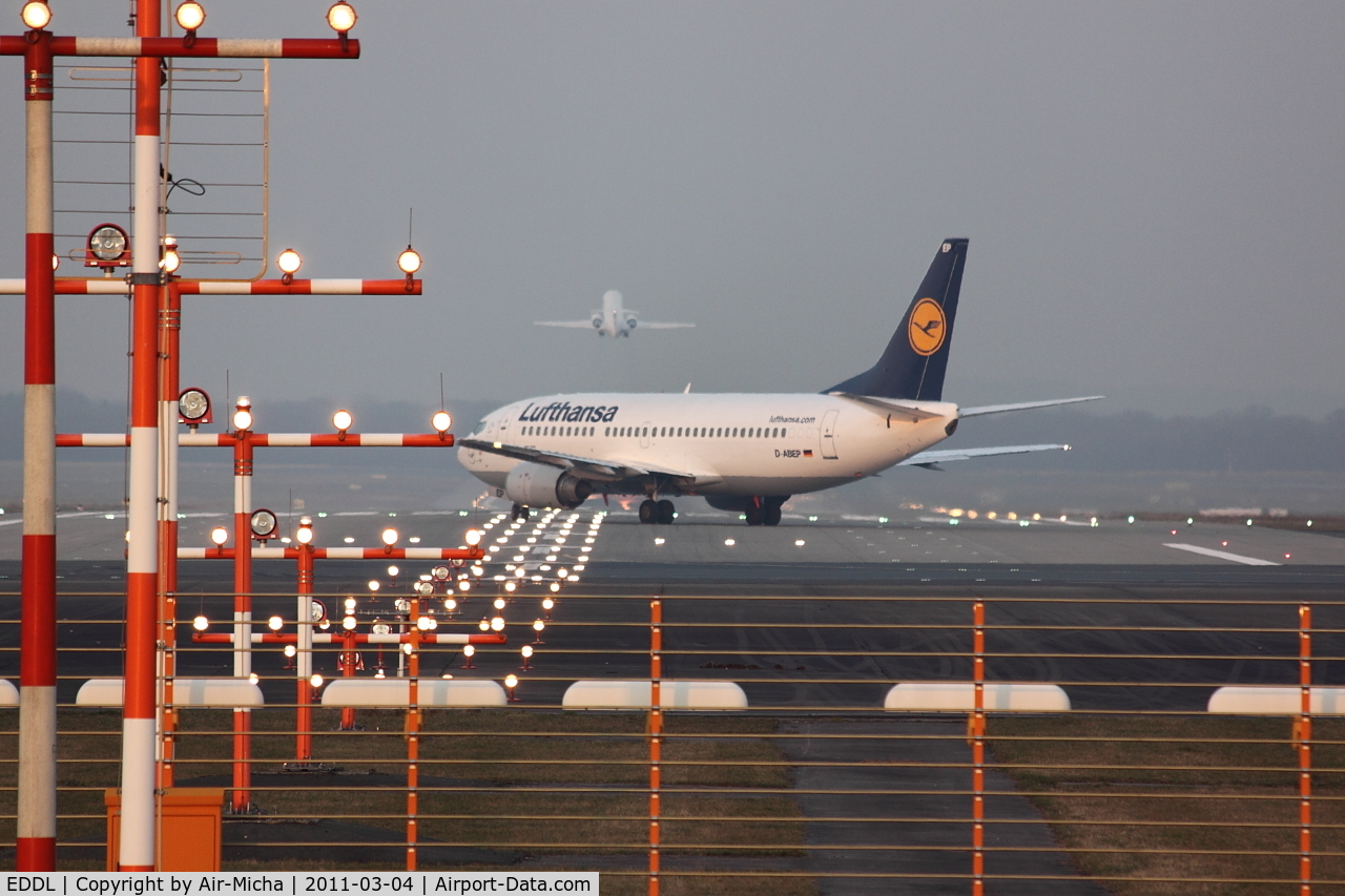 Düsseldorf International Airport, Düsseldorf Germany (EDDL) - Rush hour on the runway 05R Düsseldorf Airport