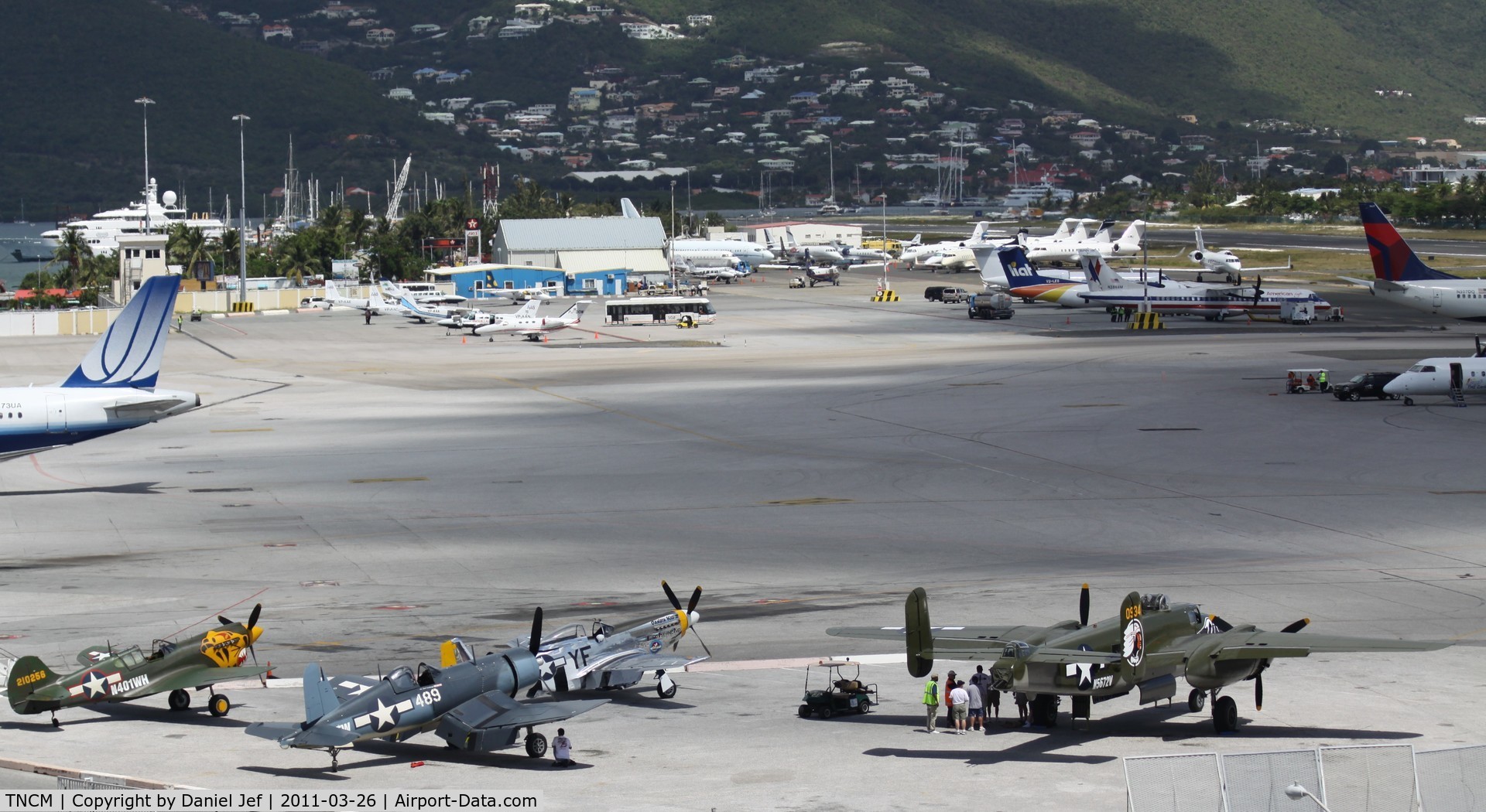 Princess Juliana International Airport, Philipsburg, Sint Maarten Netherlands Antilles (TNCM) - Talen flight at TNCM