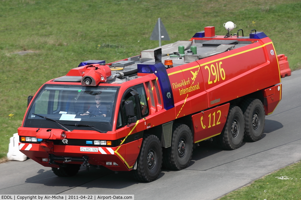 Düsseldorf International Airport, Düsseldorf Germany (EDDL) - Airport Fire Department No. 29/6