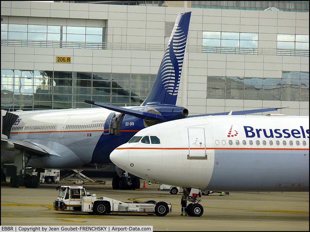 Brussels Airport, Brussels / Zaventem   Belgium (EBBR) - A330 departure to USA