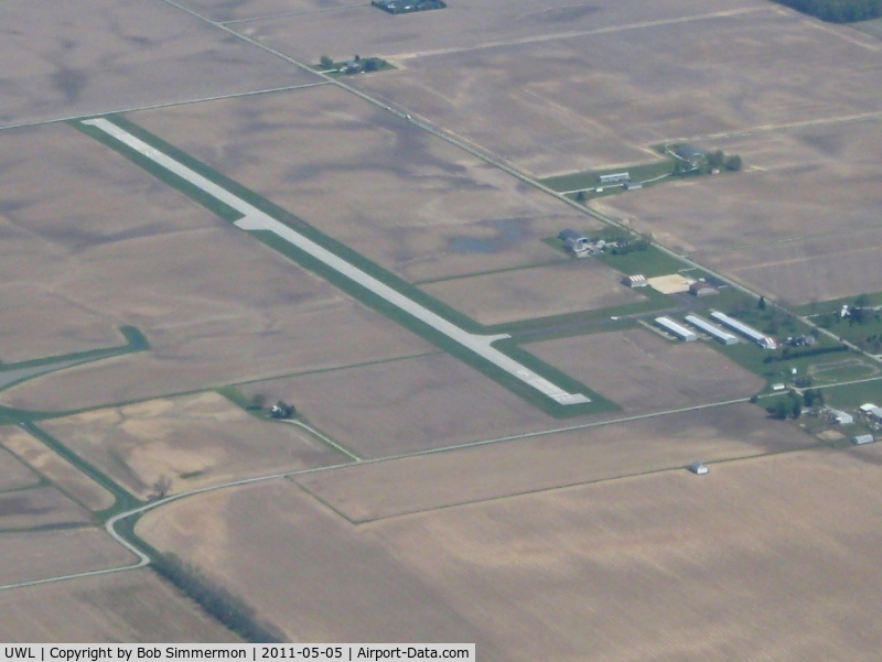 New Castle-henry Co Municipal Airport (UWL) - Looking SE from 5000'