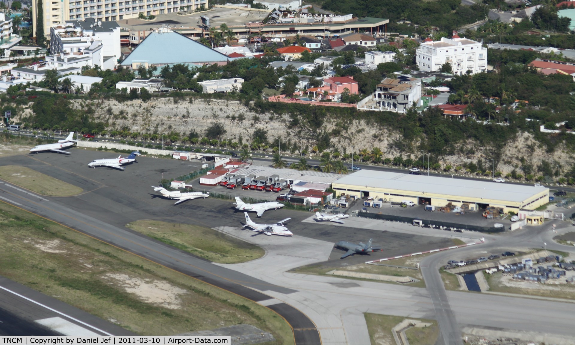 Princess Juliana International Airport, Philipsburg, Sint Maarten Netherlands Antilles (TNCM) - The cargo ramp at TNCM