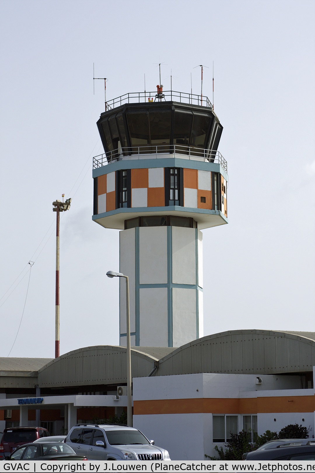 Amilcar Cabral International Airport, Sal, Espargos Cape Verde (GVAC) - Control Tower of GVAC (Sal) [Cape Verde].