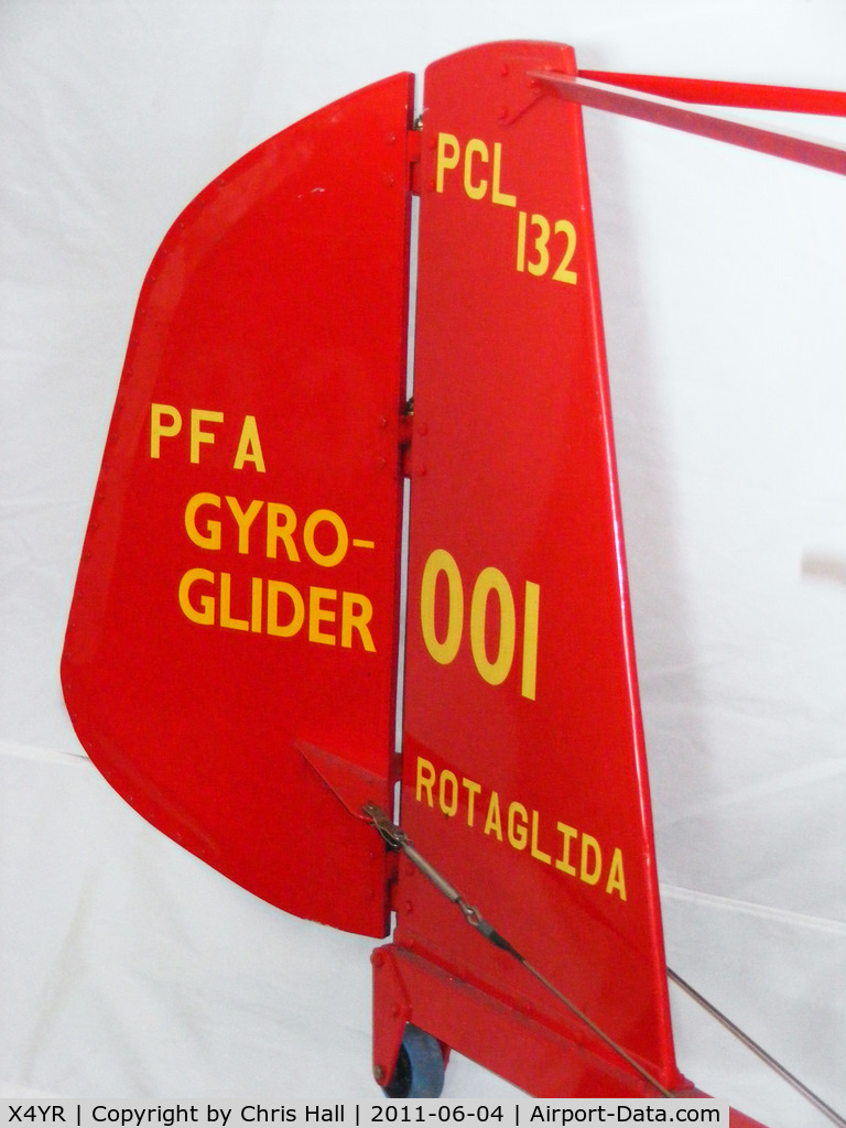 X4YR Airport - PFA Gyro-Glider 001 at the Gyrocopter Experience, Rufforth airfield, Yorkshire
