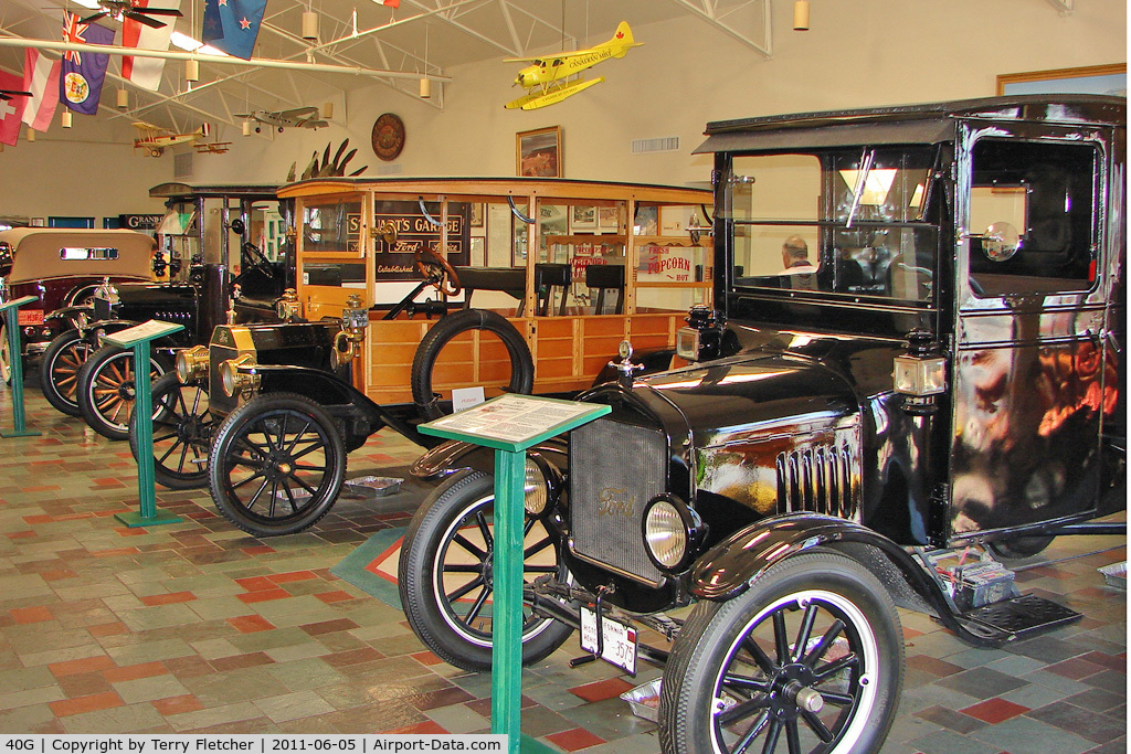Valle Airport (40G) - The Airport terminal building at Valle AZ is home to a wonderful collection of motor vehicles and model aircraft - well worth a stop enroute to or from Grand Canyon