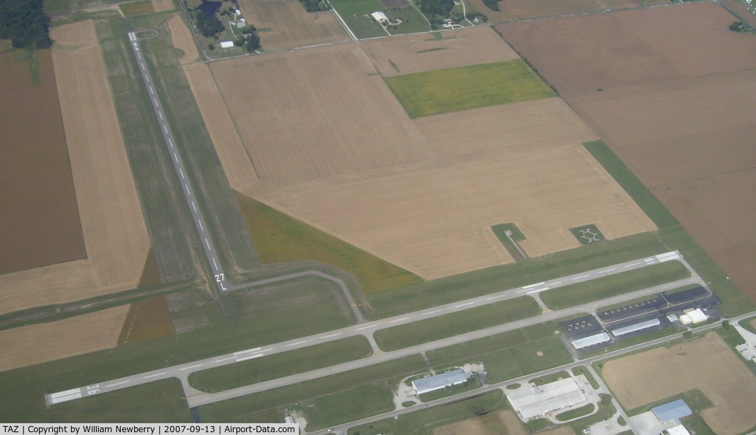 Taylorville Municipal Airport (TAZ) - View of overall Taylorville Municipal Airport