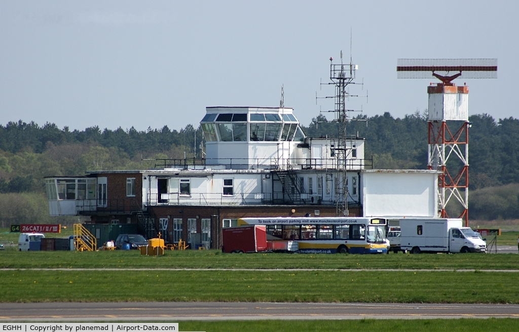 Bournemouth Airport, Bournemouth, England United Kingdom (EGHH) - Bournemouth Control Tower