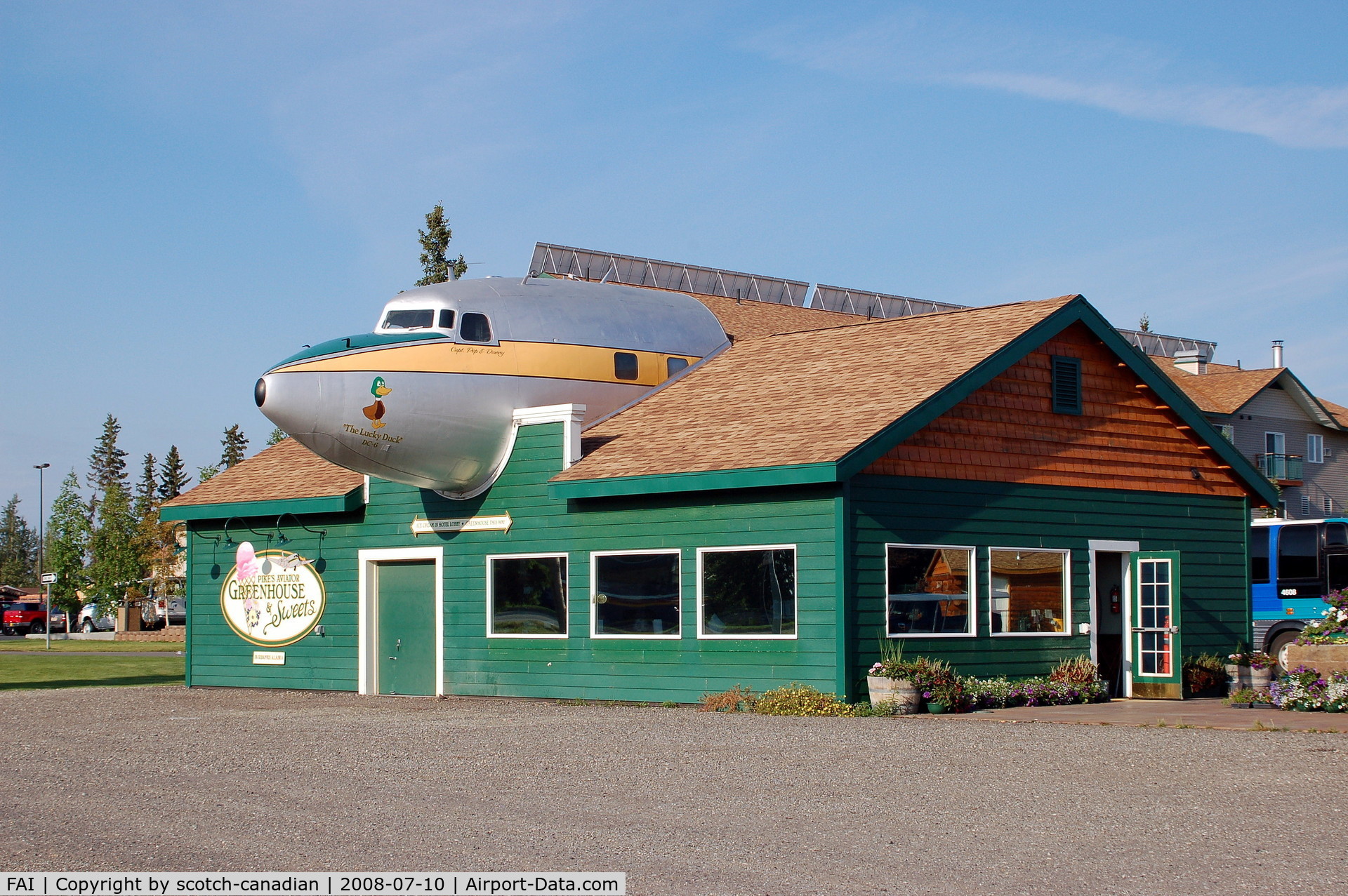 Fairbanks International Airport (FAI) - Douglas DC-6 