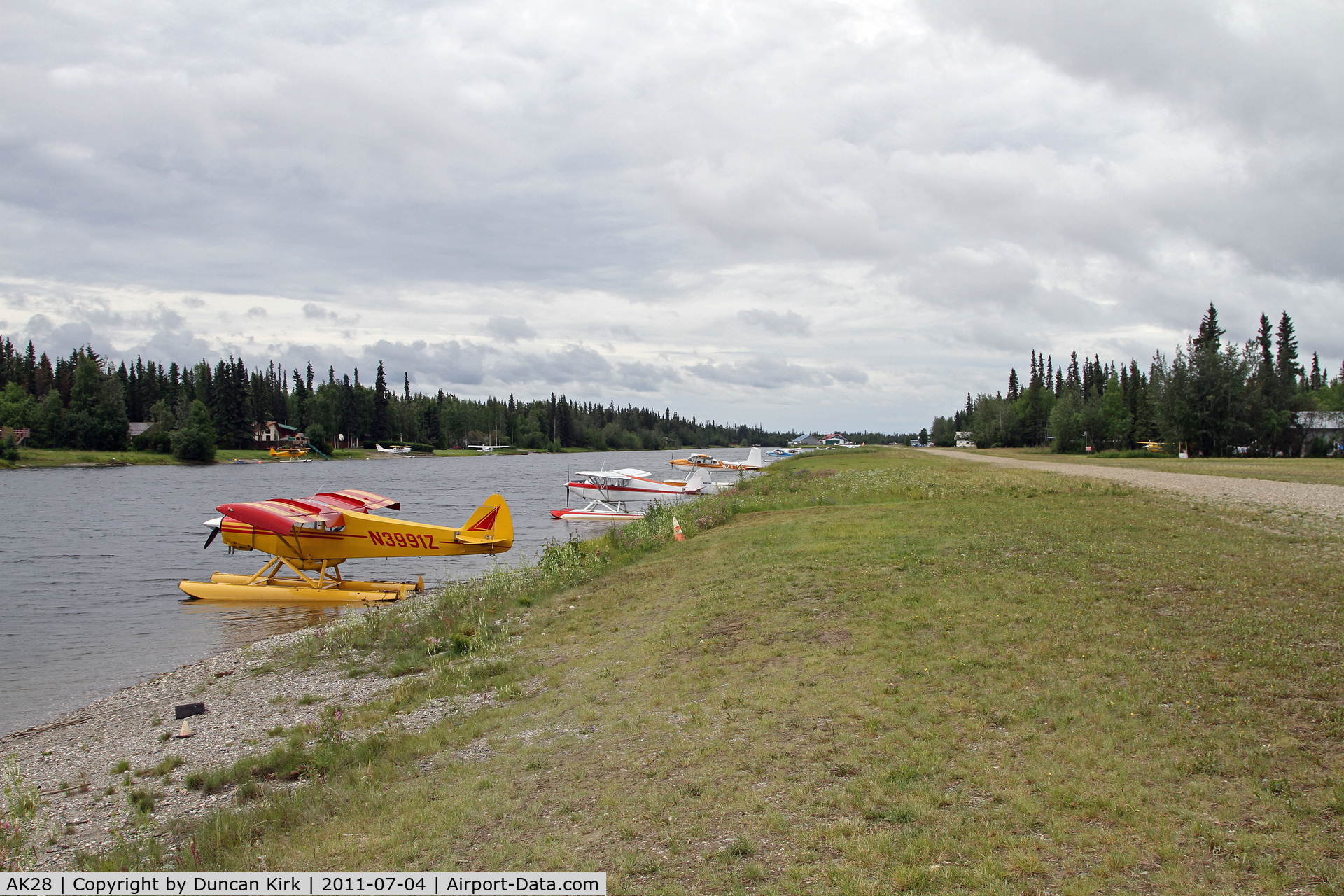 Chena Marina Airport (AK28) - A great airfield with lots of nooks and crannys and landing for both float and wheeled planes