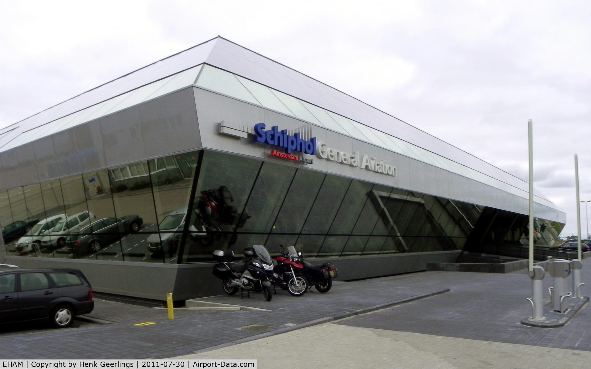 Amsterdam Schiphol Airport, Haarlemmermeer, near Amsterdam Netherlands (EHAM) - New building ; Schiphol General Aviation