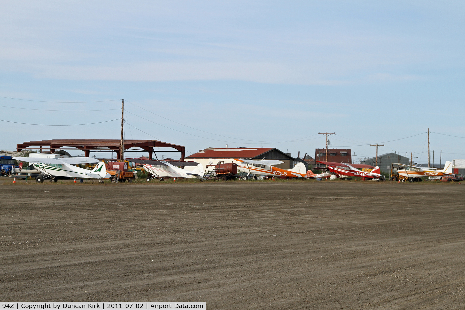 Nome City Field Airport (94Z) - In a city of 3500 this is the second airport, It has about 30 residents.
