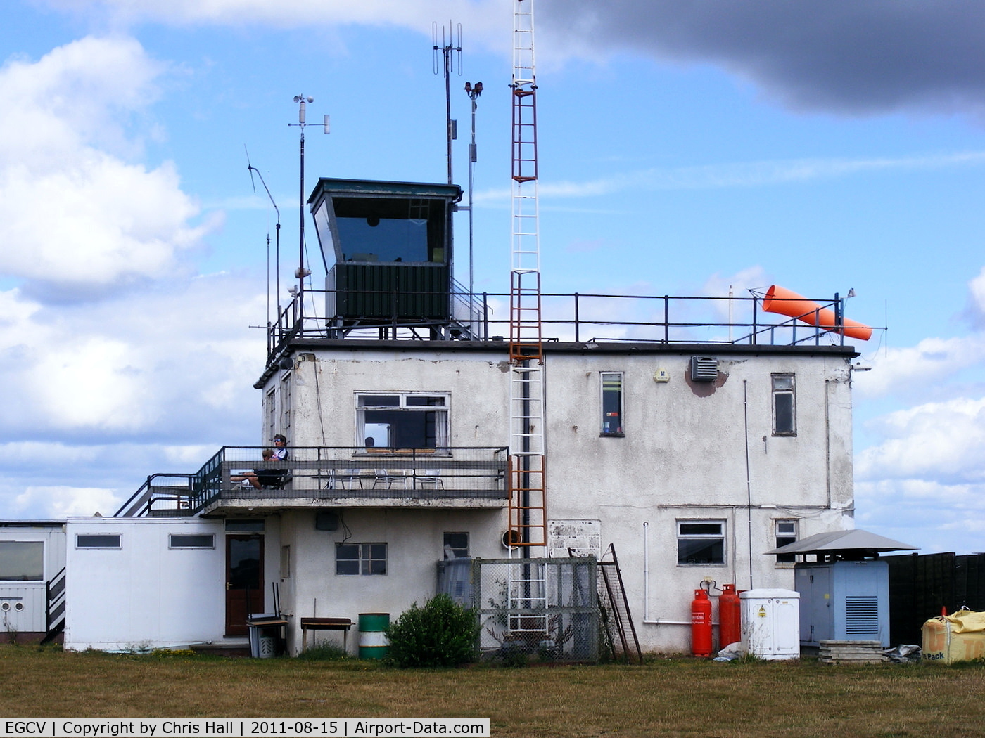 Sleap Airfield Airport, Shrewsbury, England United Kingdom (EGCV) - Former WWII tower at Sleap which was home to No. 81 Operational Training Unit with Whitleys and Wellingtons. In two separate incidents in 1943 Whitley bombers hit the control tower killing several aircrew and ground personnel
