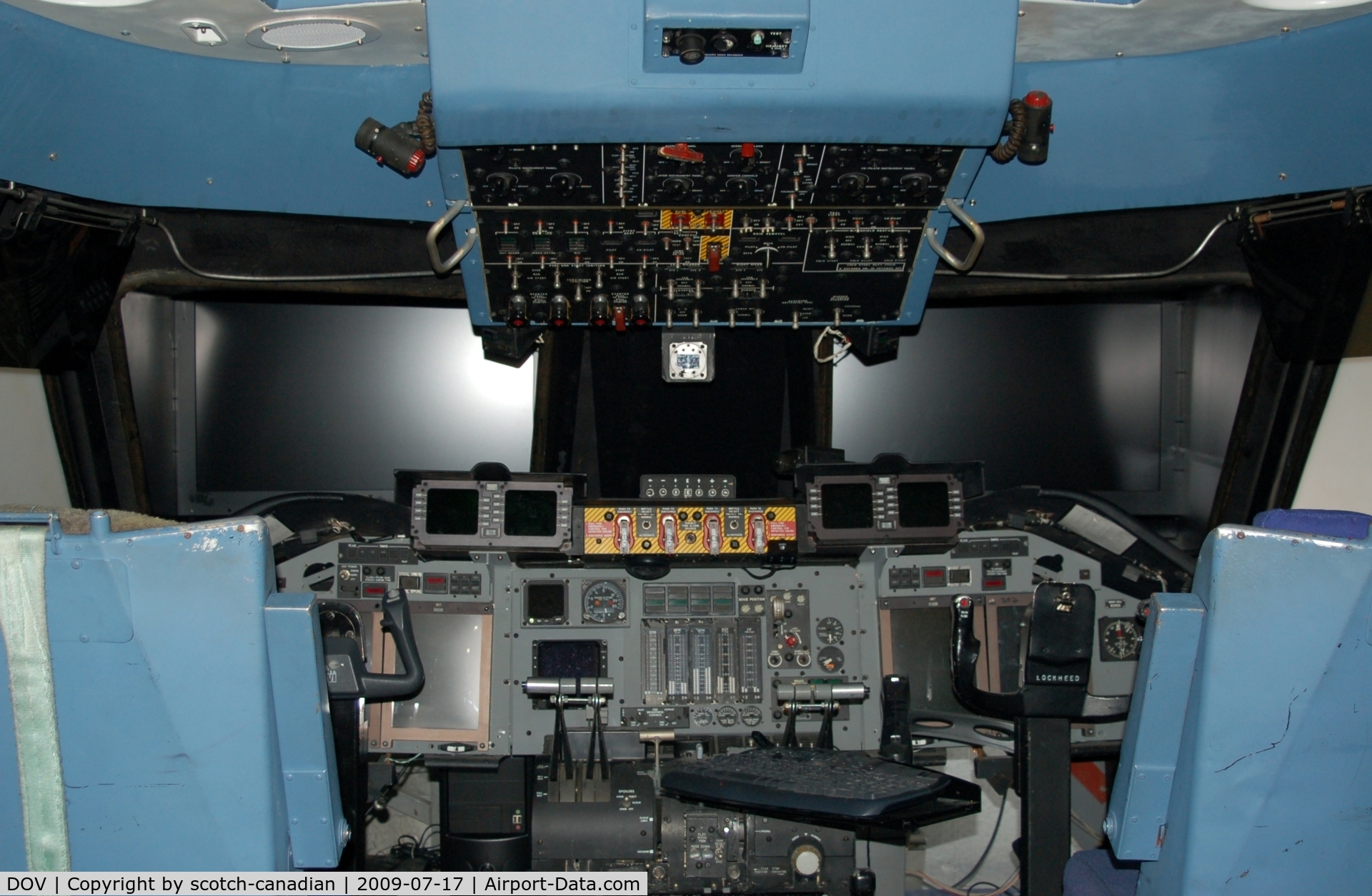 Dover Afb Airport (DOV) - C-141C Glass Cockpit Simulator at the Air Mobility Command Museum, Dover AFB, DE