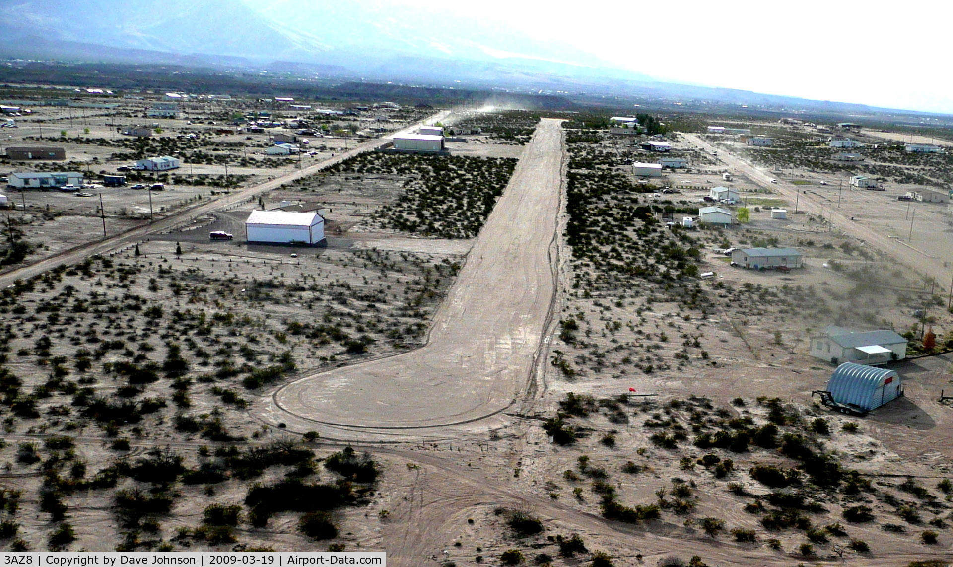 High Mesa Airpark Airport (3AZ8) - Short Final RW 26