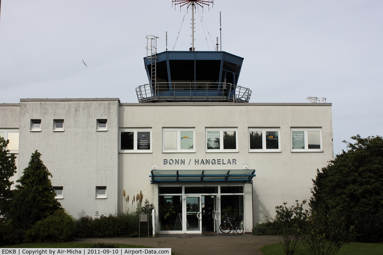 Bonn-Hangelar Airport, Sankt Augustin Germany (EDKB) - Tower of Bonn-Hangelar Airport, Germany, EDKB/ BNJ