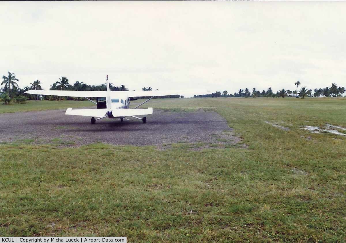 Carmi Municipal Airport (CUL) - At Caye Caulker, Belize (1992)