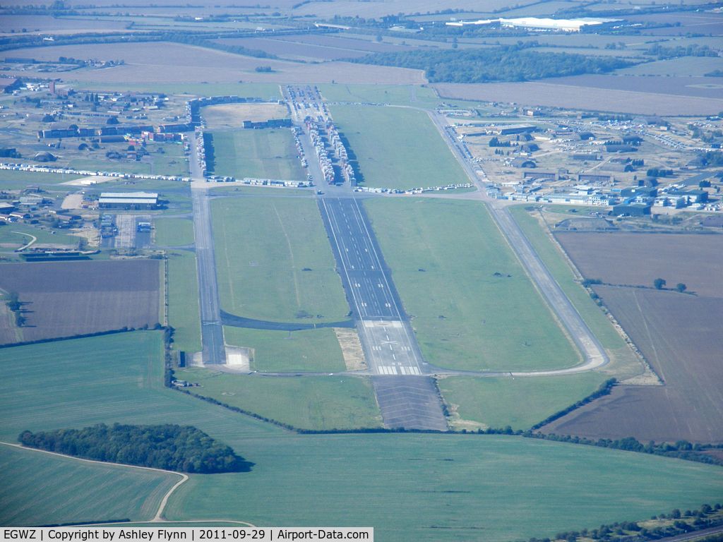 RAF Alconbury Airport, Alconbury, England United Kingdom (EGWZ) - RAF Alconbury, now disused.