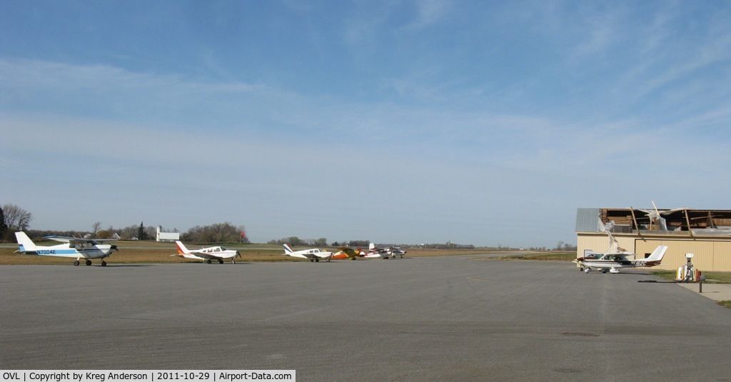 Olivia Regional Airport (OVL) - Everyone decided to come to Olivia for breakfast this great, late October morning!
