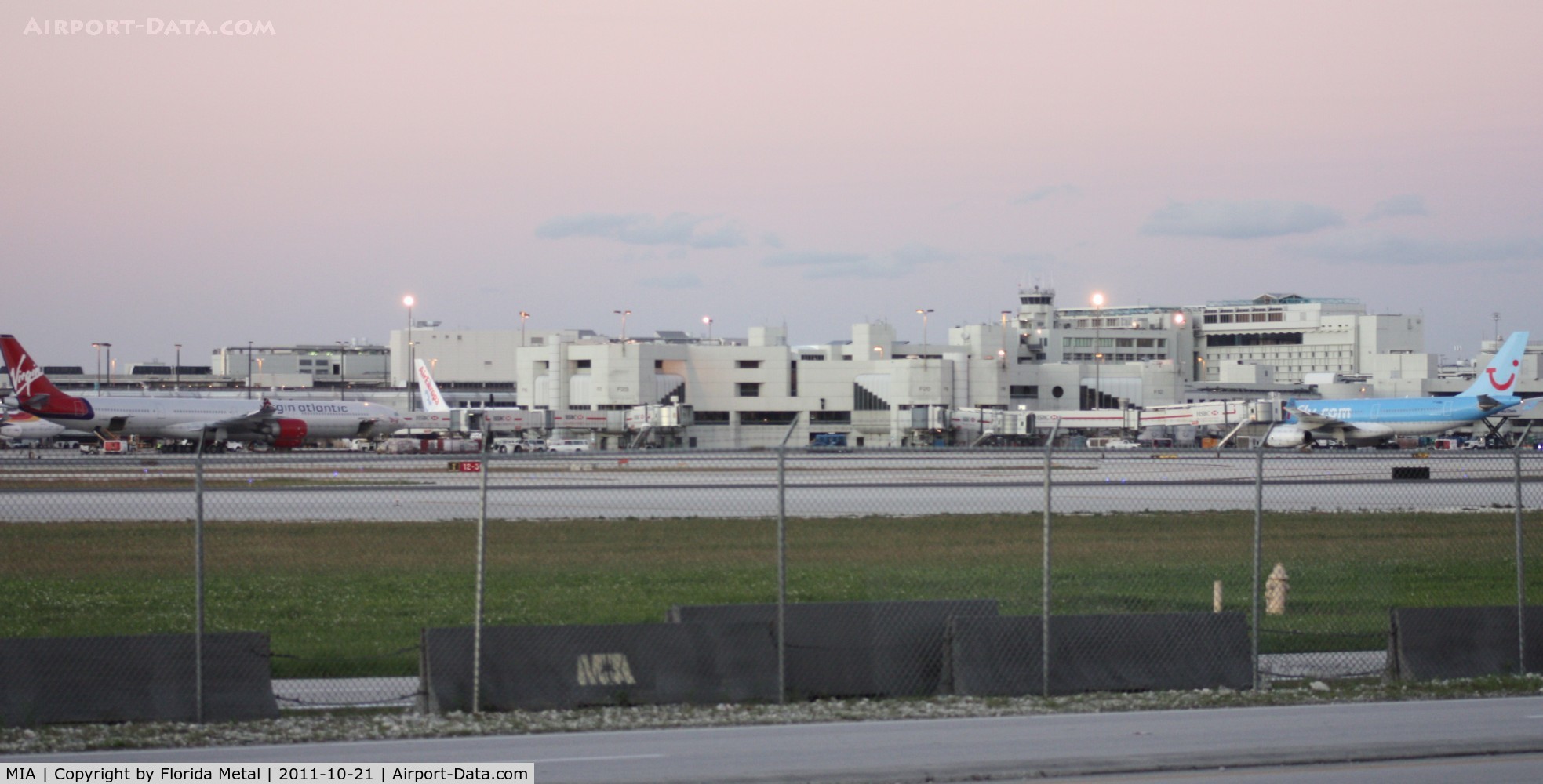 Miami International Airport (MIA) - The southside of the terminal at MIA