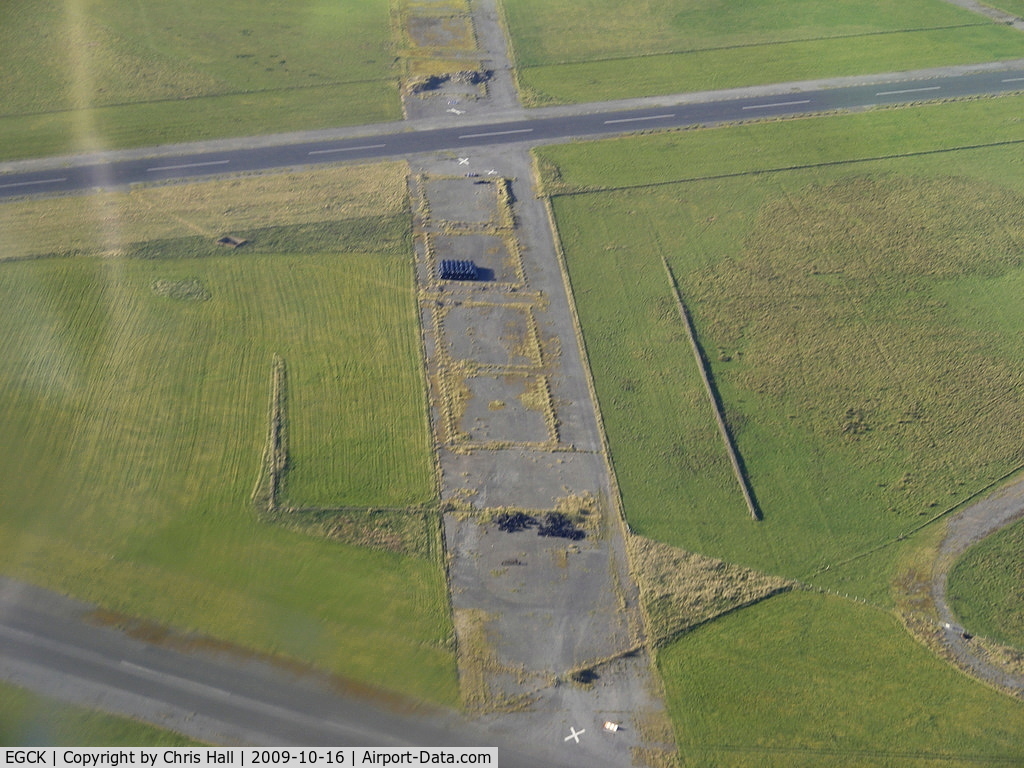 Caernarfon Airport, Caernarfon, Wales United Kingdom (EGCK) - disused runway at Caernarfon