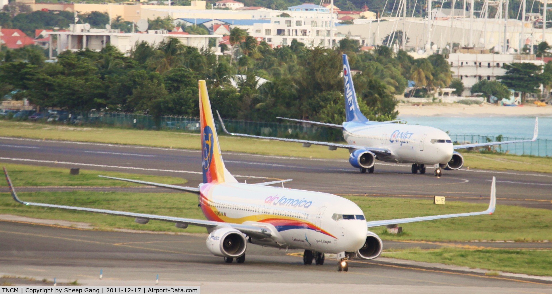 Princess Juliana International Airport, Philipsburg, Sint Maarten Netherlands Antilles (TNCM) - back tracking time at tNCM