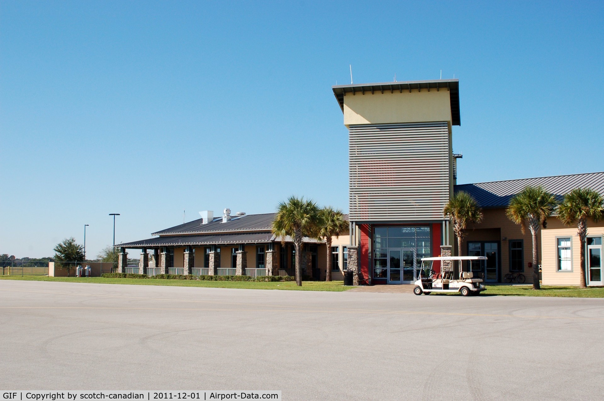 Winter Haven's Gilbert Airport (GIF) - Terminal Building at Gilbert Airport, Winter Haven, FL