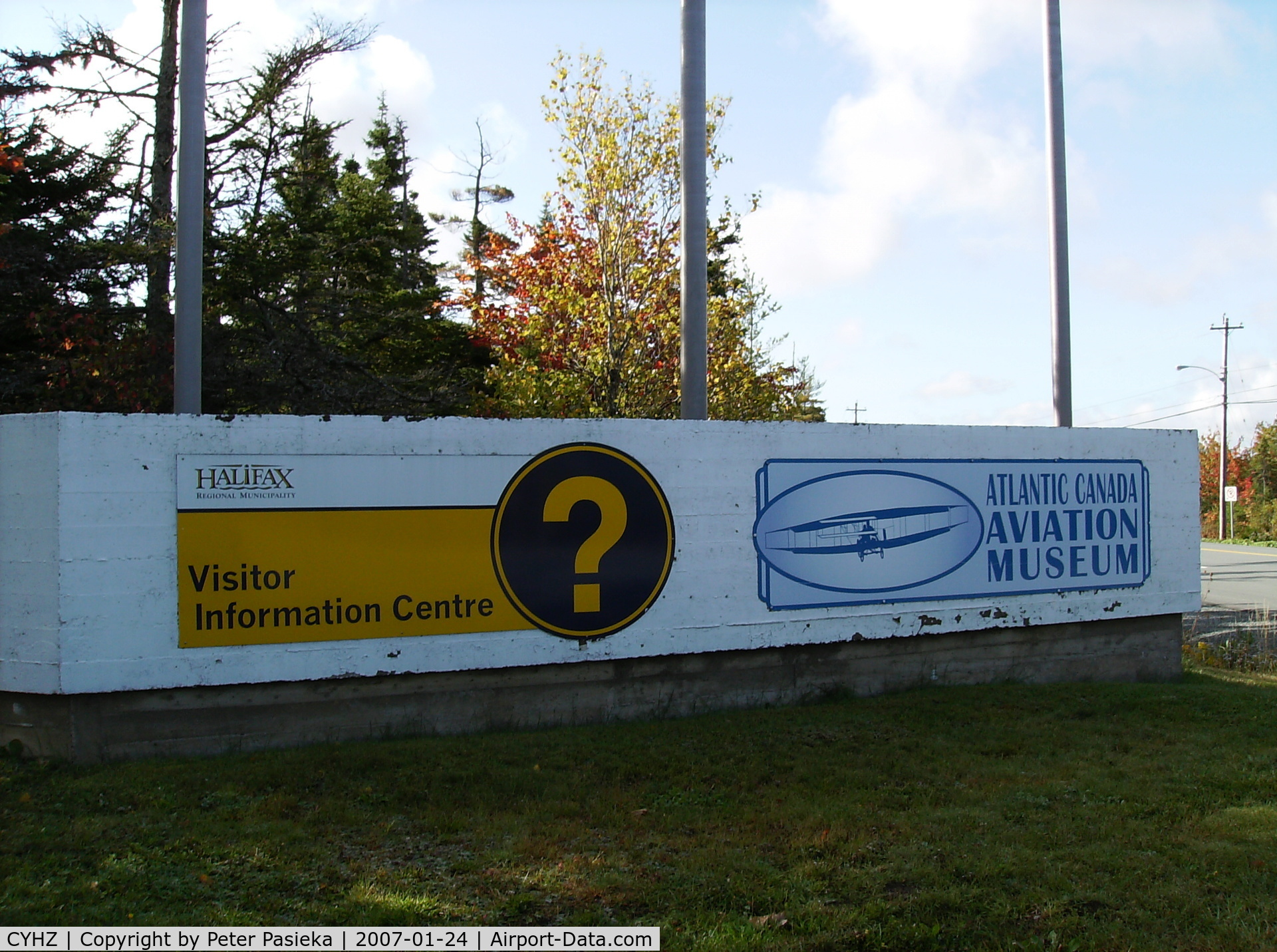 Halifax International Airport, Halifax Regional Municipality, Nova Scotia Canada (CYHZ) - Atlantic Canada Aviation Museum is located across the highway from Halifax International