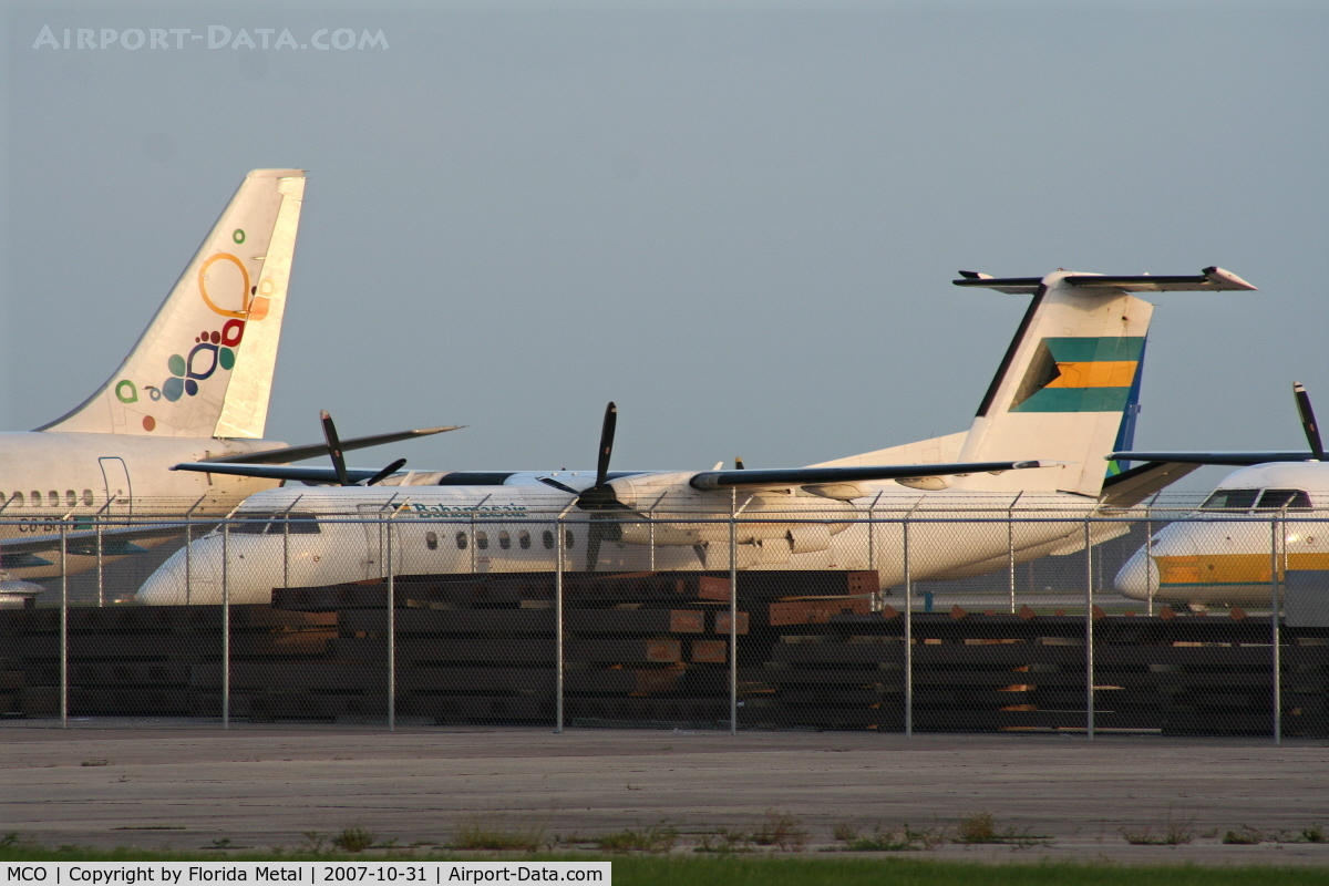 Orlando International Airport (MCO) - Bahamasair brought all of their aircraft to MCO during a hurricane passing near Bahamas