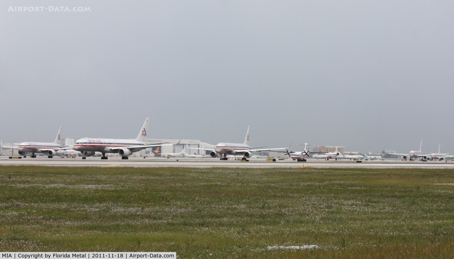 Miami International Airport (MIA) - Miami departure queue for Runway 8R