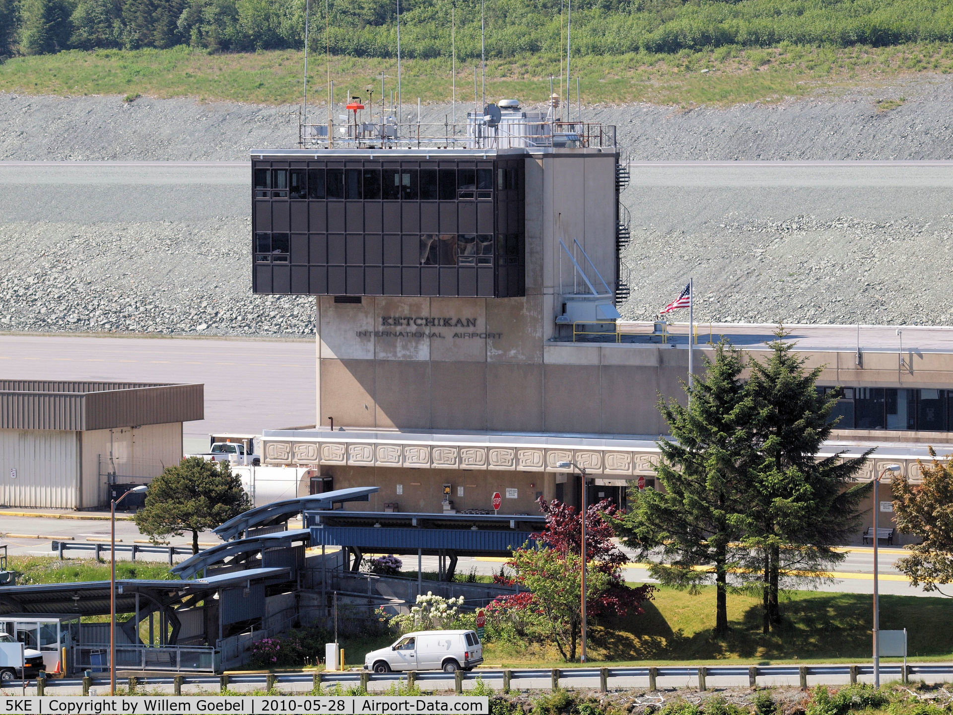 Ketchikan Harbor Seaplane Base (5KE) - Ketchikan Airport Control tower
