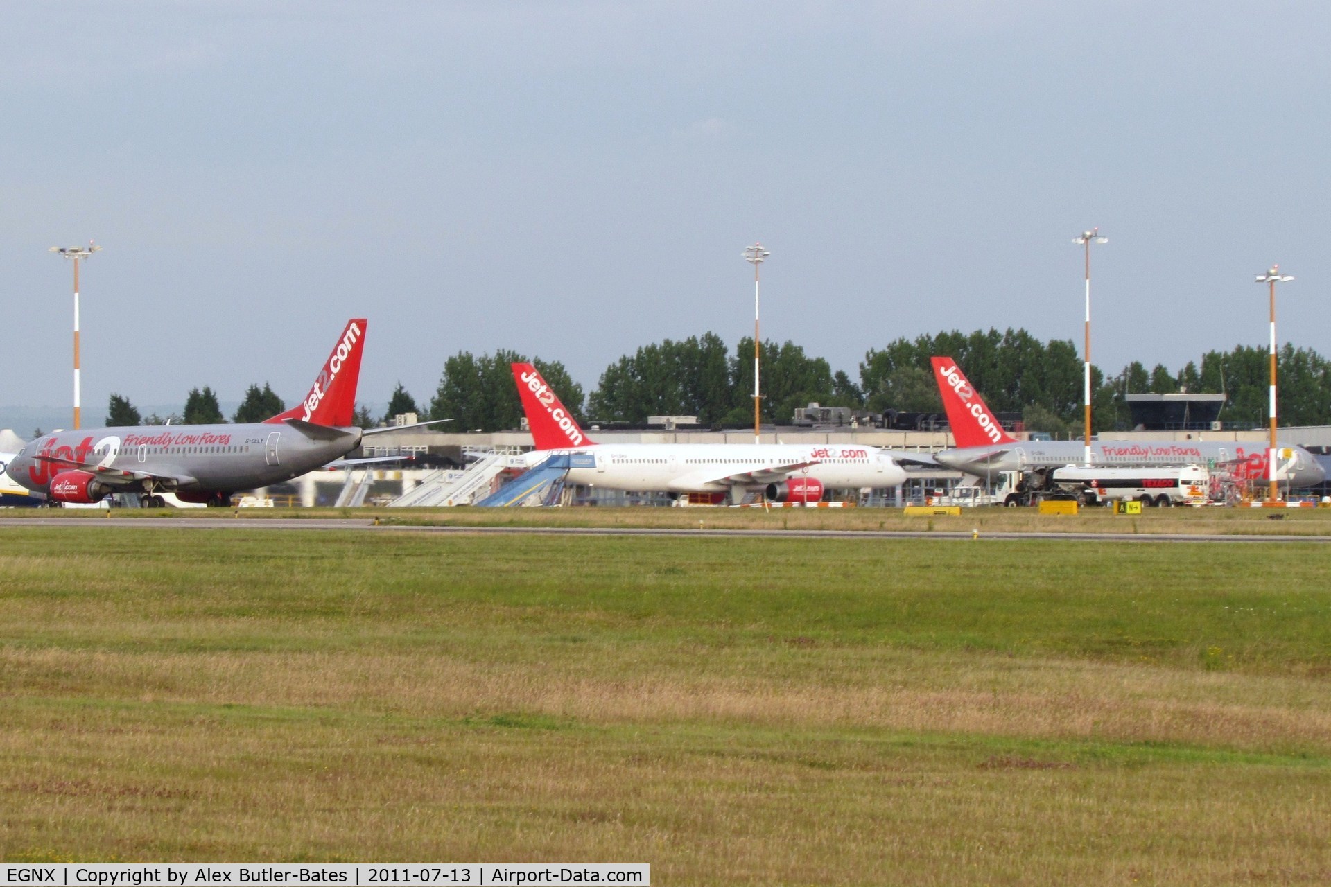 Nottingham East Midlands Airport, East Midlands, England United Kingdom (EGNX) -           