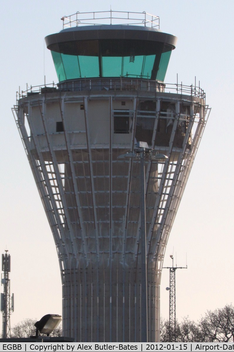 Birmingham International Airport, Birmingham, England United Kingdom (EGBB) - New tower taking shape