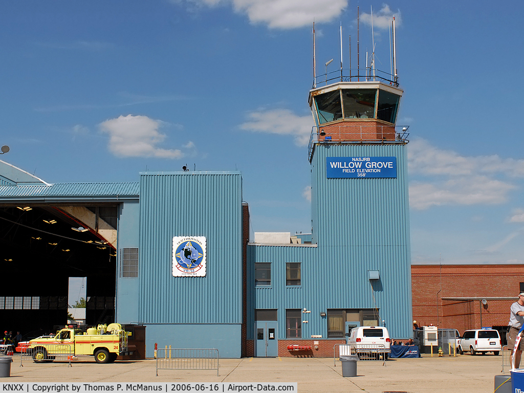 NAS JRB Willow Grove Airport, Willow Grove, Pennsylvania United States (NXX) - Control Tower, NAS Willow Grove, PA. (KNXX)