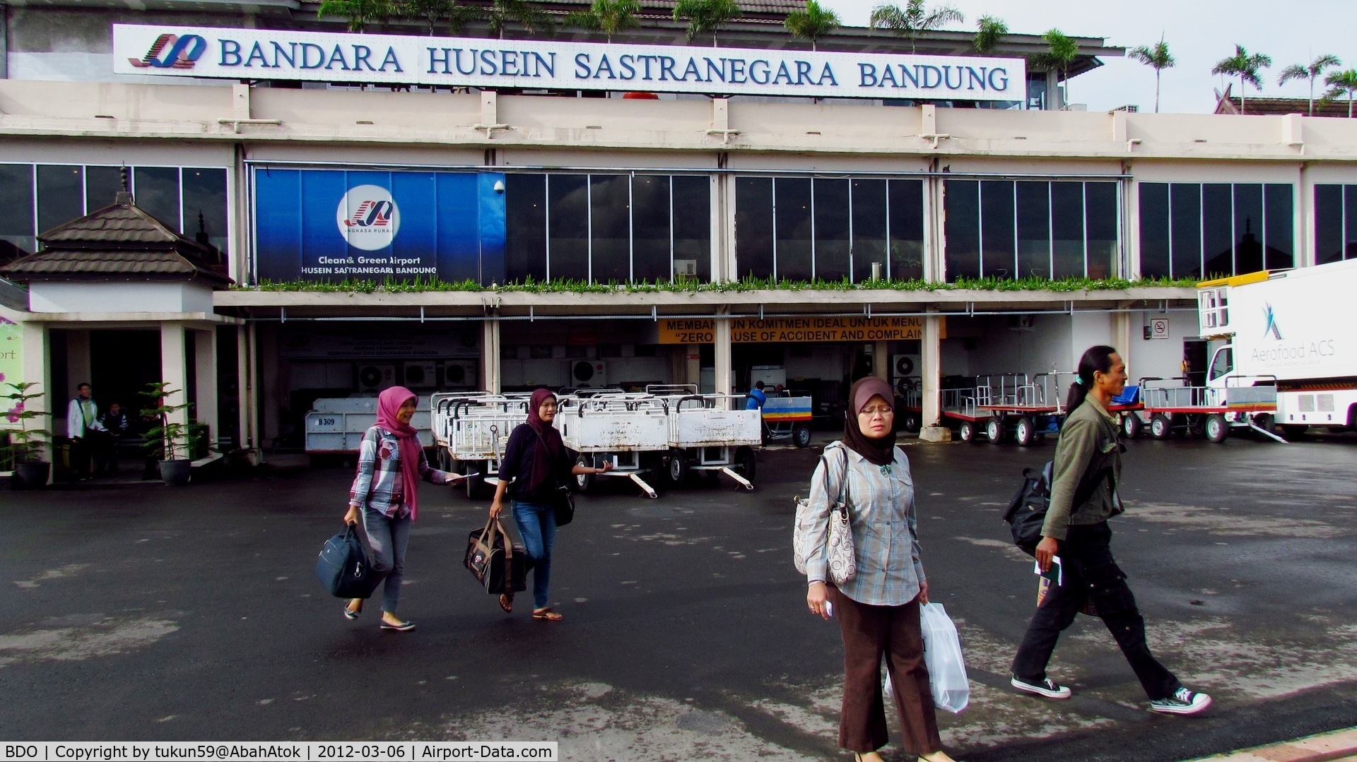 Husein Sastranegara Airport, Bandung, West Java Indonesia (BDO) - Husein Sastranegara International Airport (Indonesian: Bandar Udara Internasional Husein Sastranegara) (IATA: BDO, ICAO: WICC) 