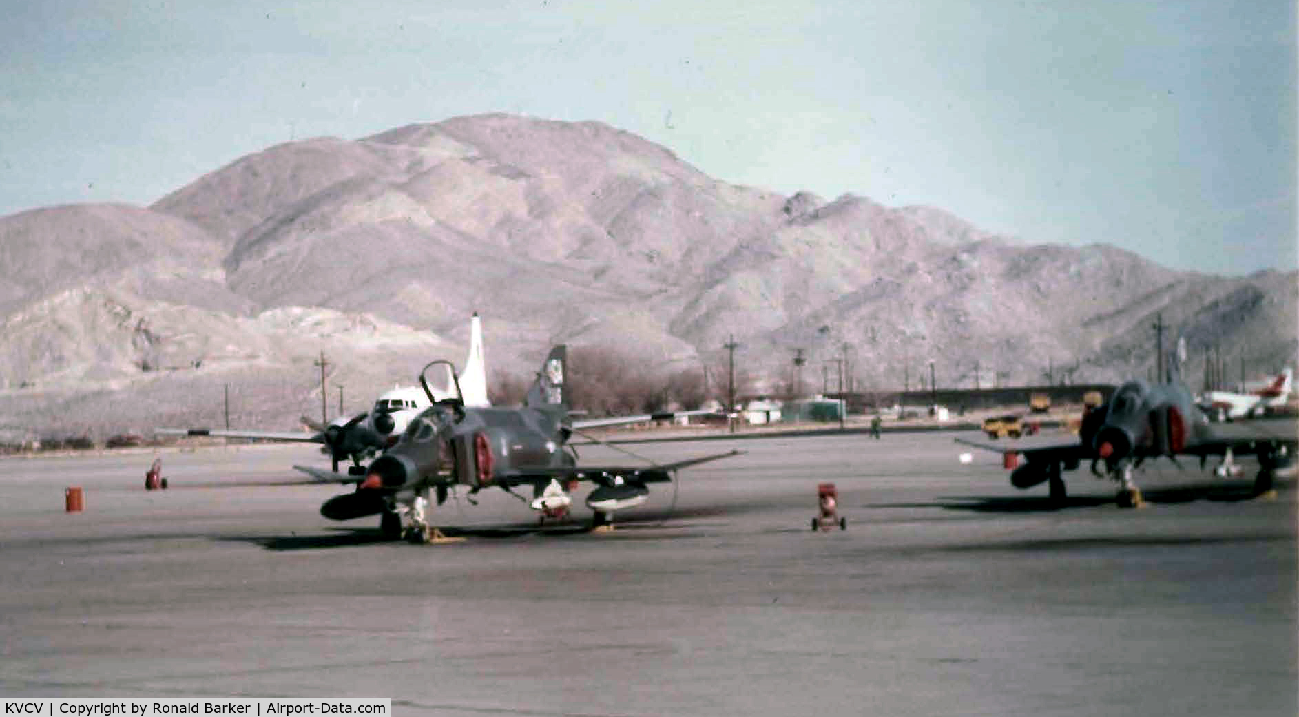 Southern California Logistics Airport (VCV) - GAF F-4F Jan 1975