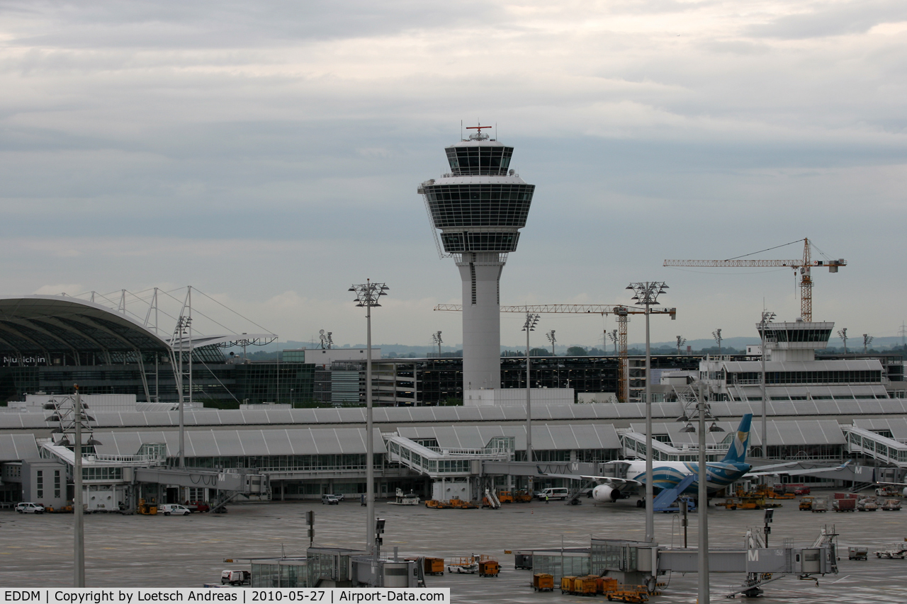 Munich International Airport (Franz Josef Strauß International Airport), Munich Germany (EDDM) - Tower MUC