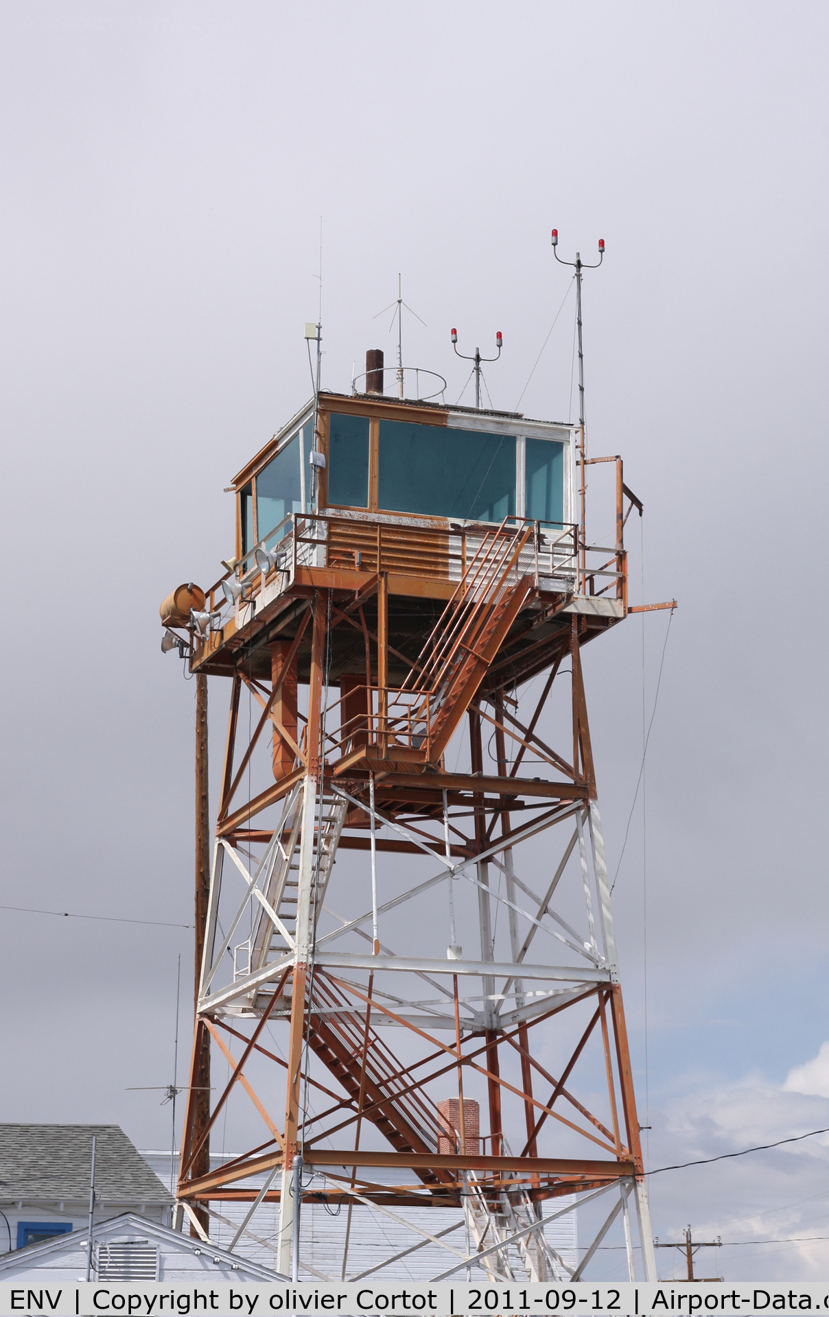 Wendover Airport (ENV) - the control tower is a WWII heritage