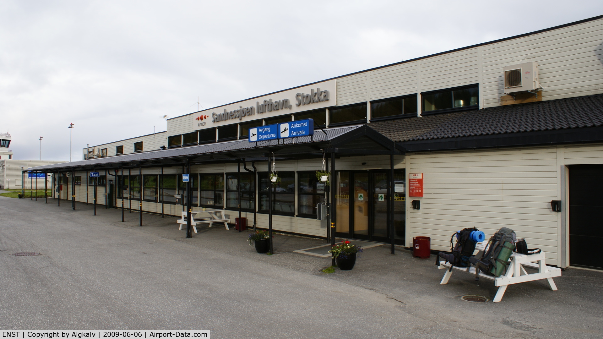 Sandnessjøen Airport, Stokka, Sandnessjøen, Nordland Norway (ENST) - Sandnessjøen Airport, Norway.

This file is licensed under the Creative Commons Attribution 3.0 Unported license