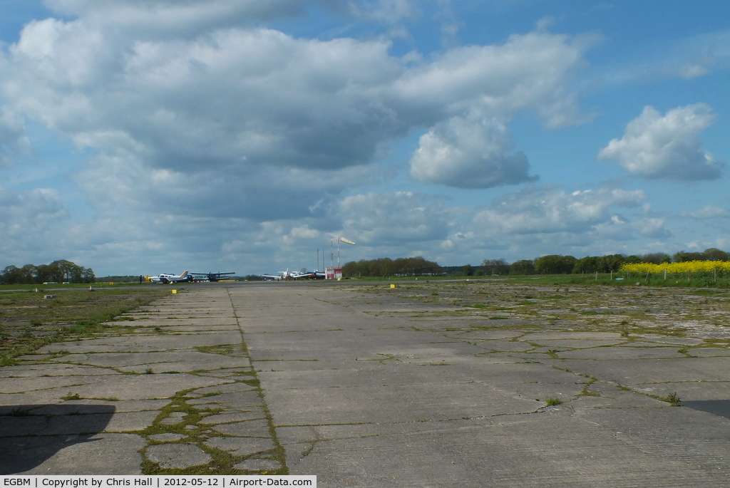 Tatenhill Airfield Airport, Tatenhill, England United Kingdom (EGBM) - disused runway at Tatenhill