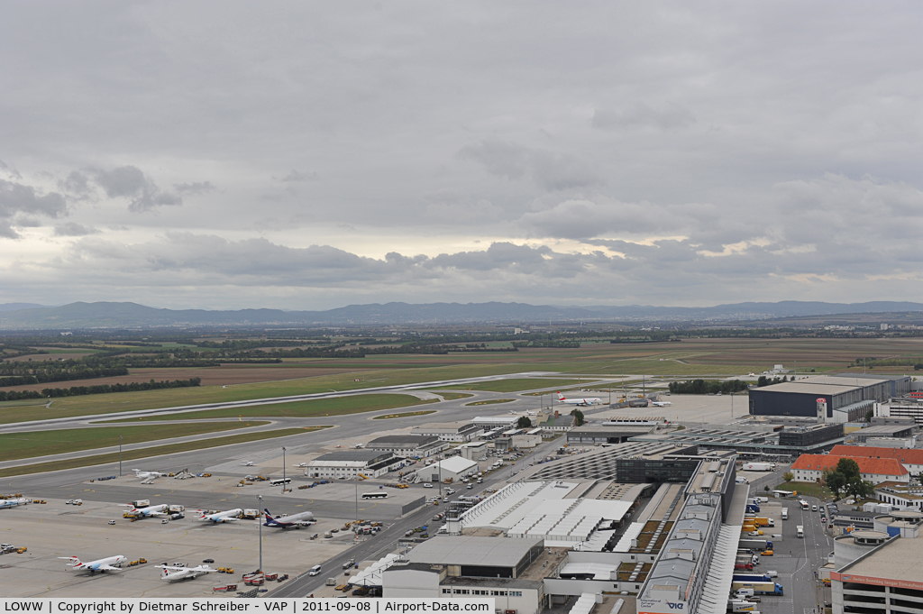 Vienna International Airport, Vienna Austria (LOWW) - West Apron