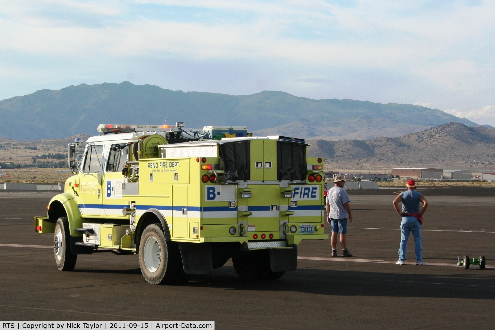 Reno/stead Airport (RTS) - Responding to a mayday call Reno 2011