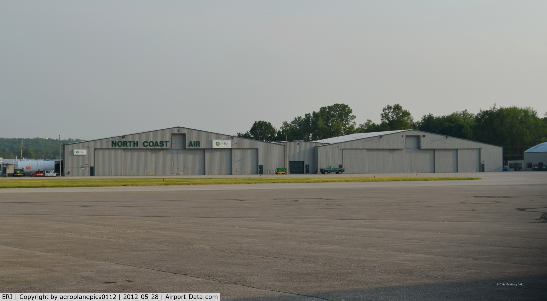 Erie Intl/tom Ridge Field Airport (ERI) - North Coast Air's hangars at KERI. 