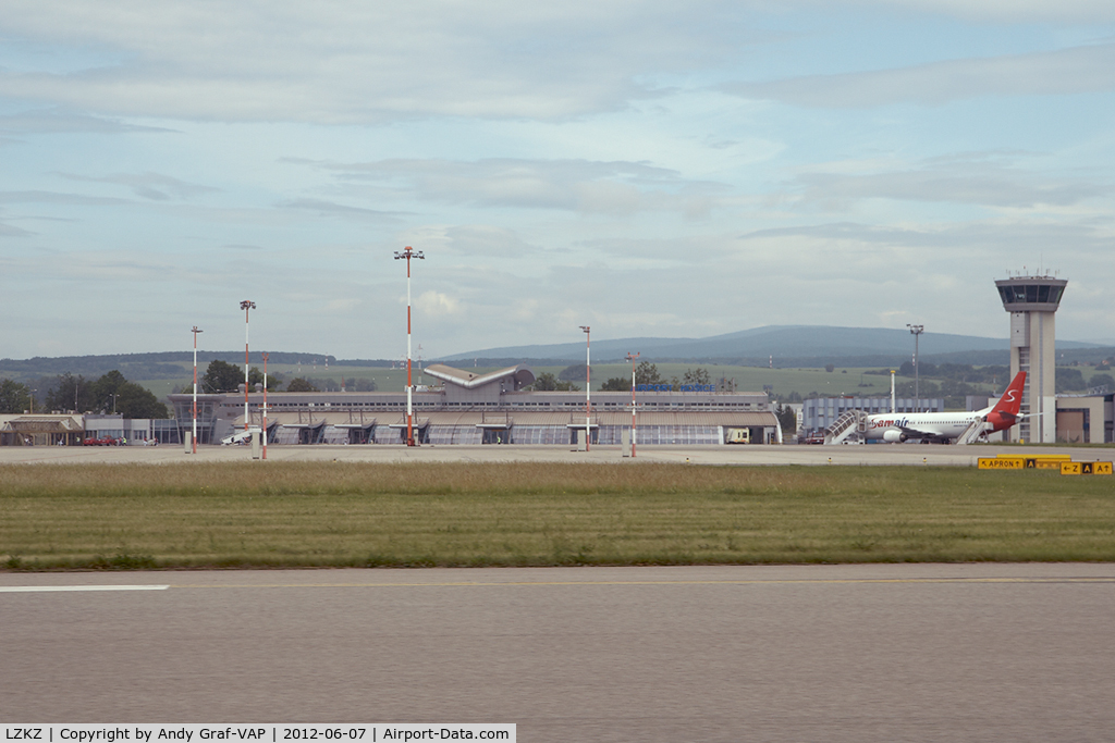 Košice International Airport, Košice Slovakia (Slovak Republic) (LZKZ) - Apron overview