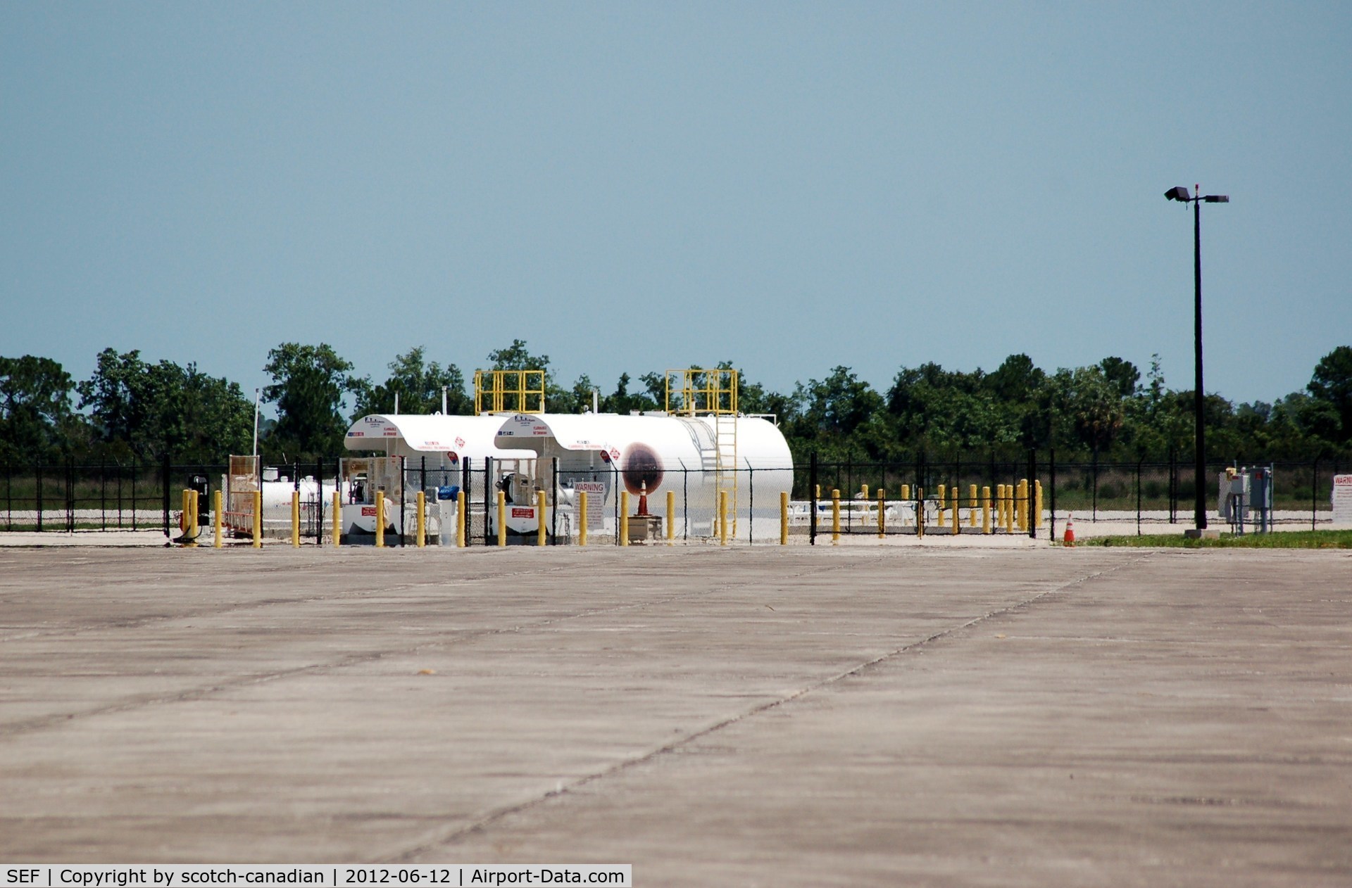 Sebring Regional Airport (SEF) - Fuel Facility at Sebring Regional Airport, Sebring, FL  