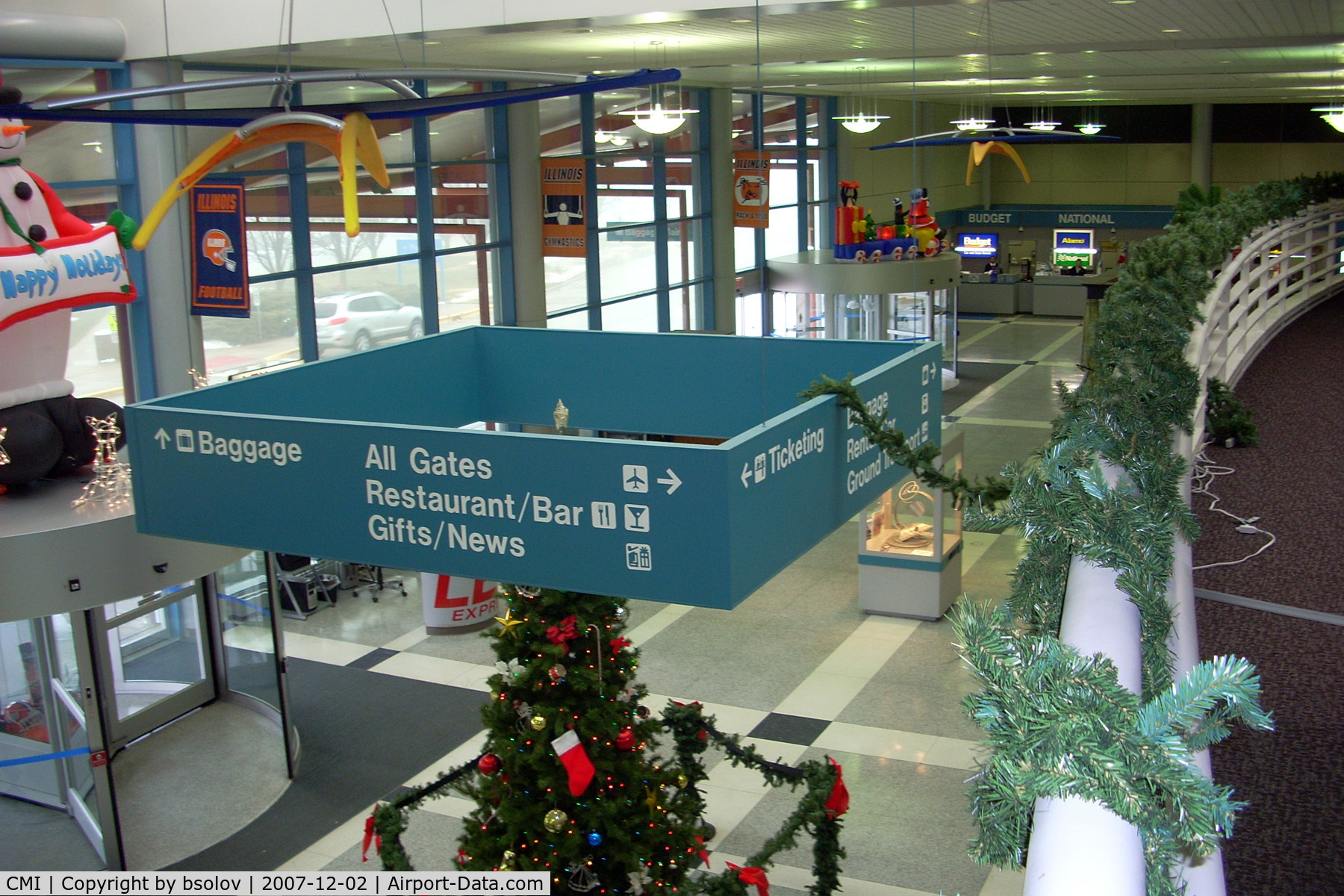 University Of Illinois-willard Airport (CMI) - Arrivals Level at CMI in Champaign, IL