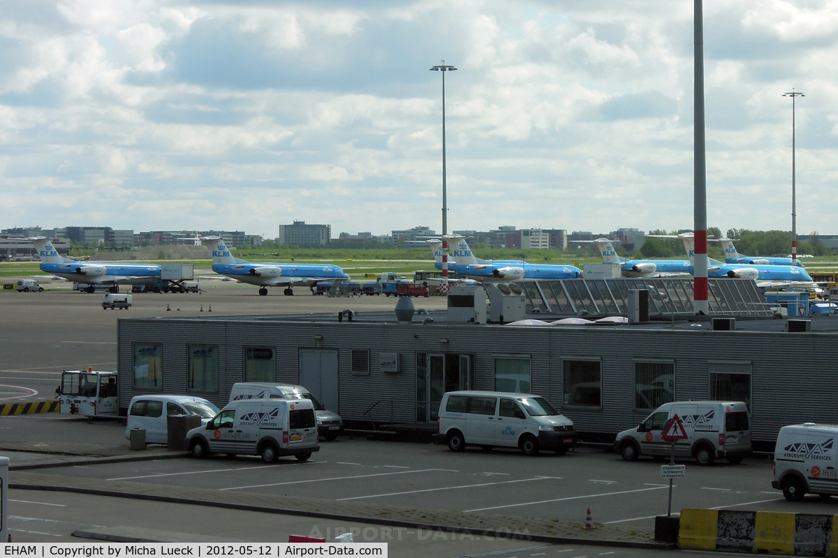 Amsterdam Schiphol Airport, Haarlemmermeer, near Amsterdam Netherlands (EHAM) - Fokker Heaven