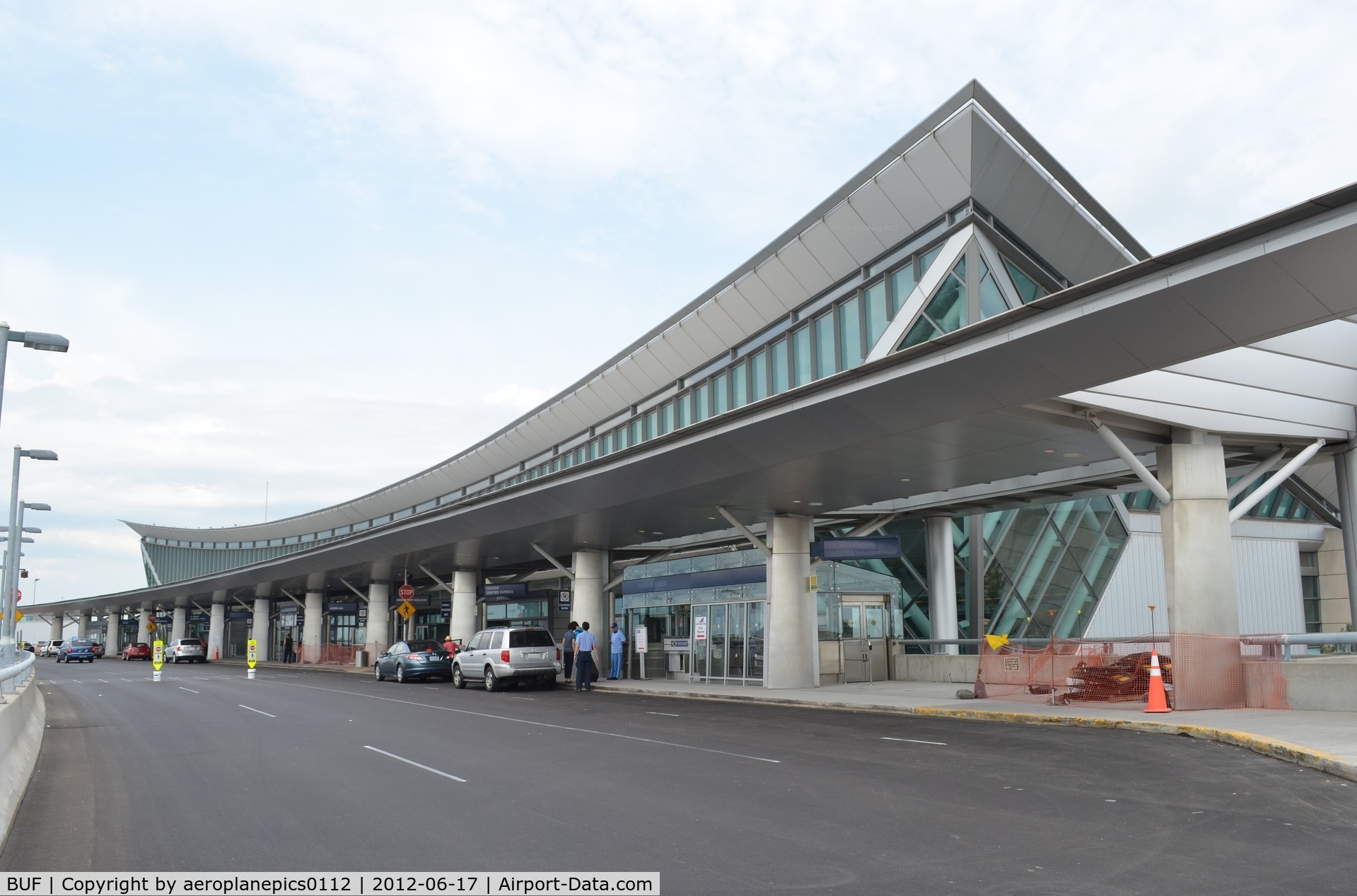Buffalo Niagara International Airport (BUF) - A view of the Arrivals section of the Arrivals and Departures hall at Buffalo Niagara International Airport. 