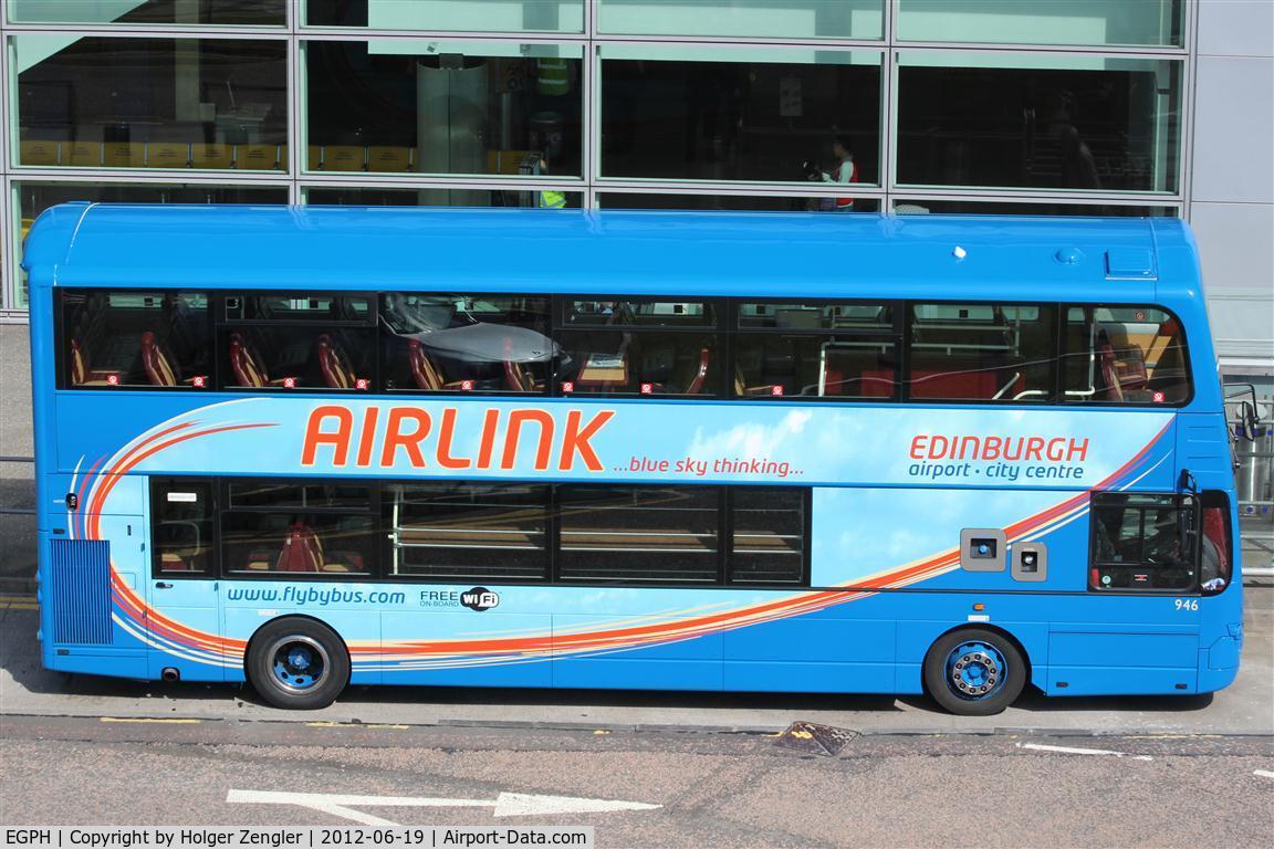 Edinburgh Airport, Edinburgh, Scotland United Kingdom (EGPH) - ....or by bus!