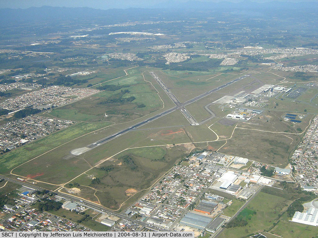 Afonso Pena International Airport, Curitiba, Paraná Brazil (SBCT) - Farther view of Curitiba Intl Airport