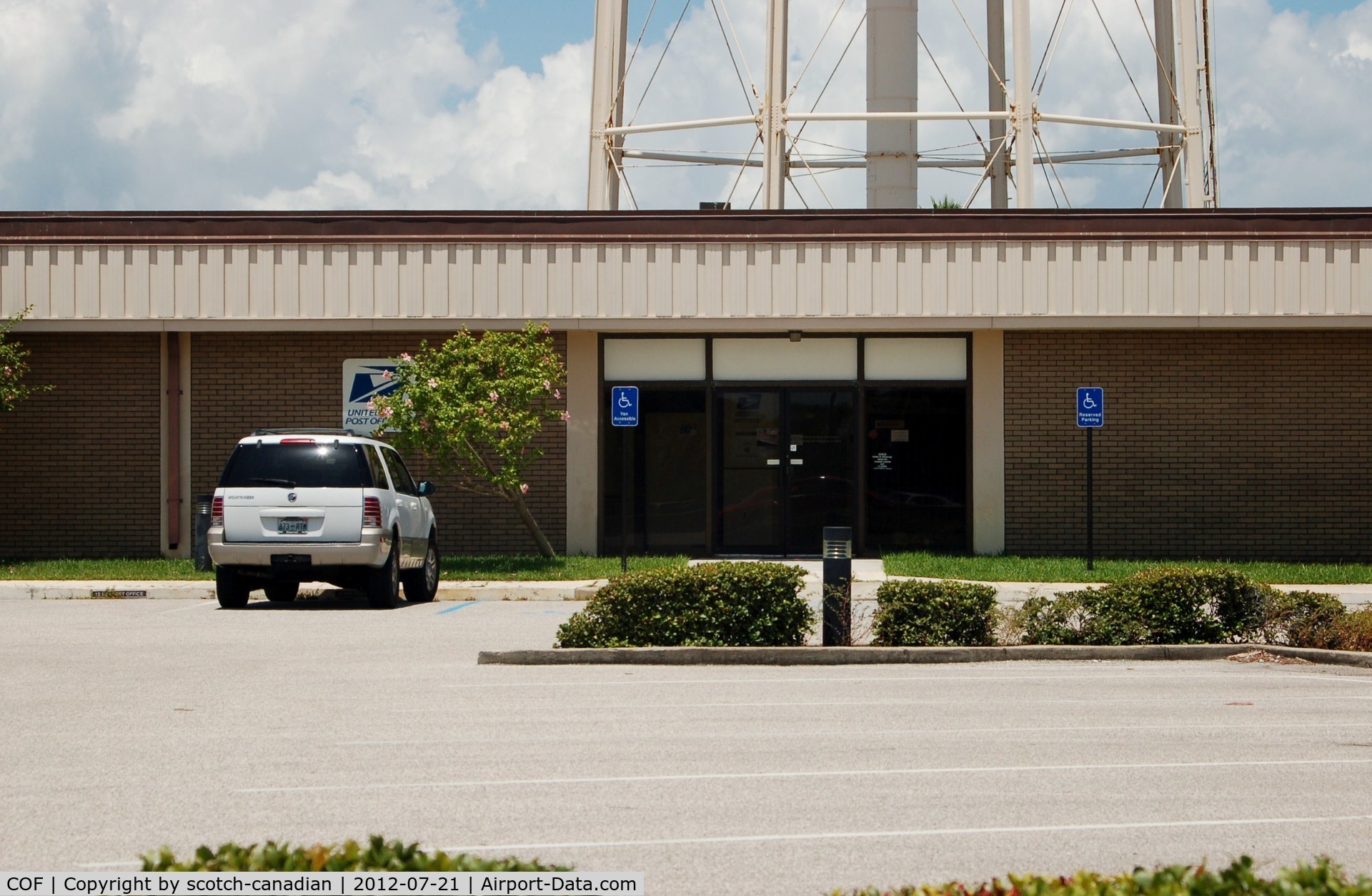 Patrick Afb Airport (COF) - United States Post Office at Patrick Air Force Base, FL